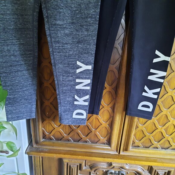 DKNY Sport Women's High Waist Full Length Logo Leggings - Size M, LOT of 2! - Picture 3 of 16
